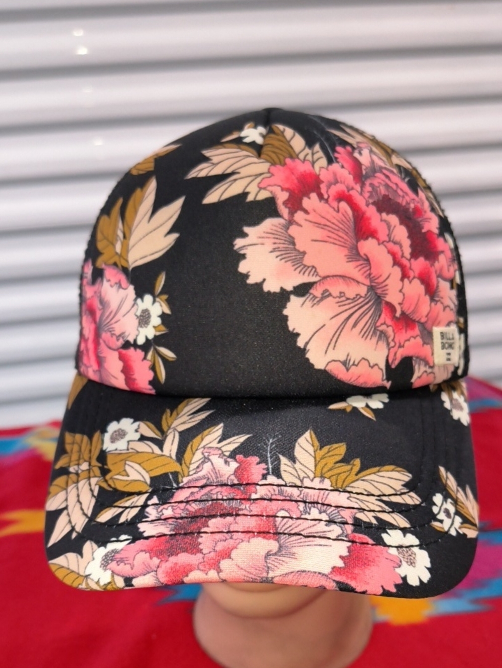 Billabong Heritage Mashup Trucker Mesh Snapback Hat Cap Women's Osfm